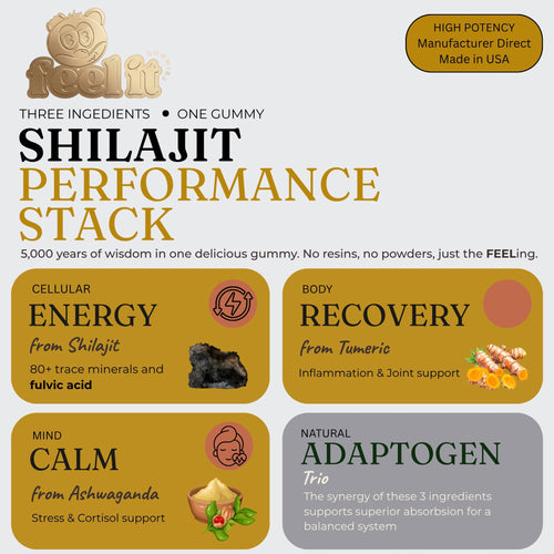 Shilajit+ Gummies